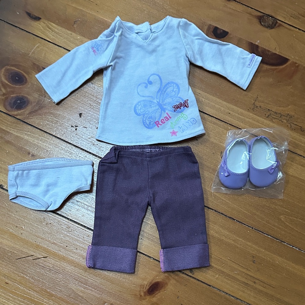 American girl real me outfit, which is the ninth ‘meet’ outfit